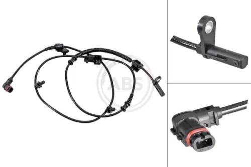ABS Sensor, wheel speed (31708)