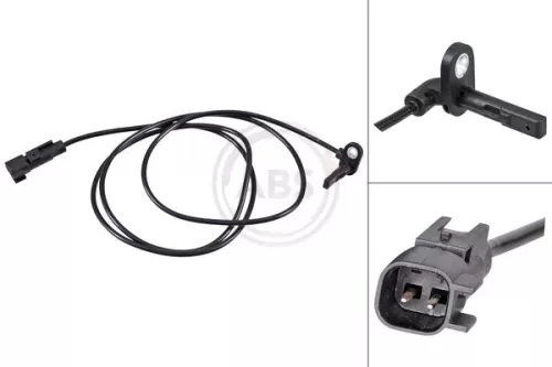 ABS Sensor, wheel speed (31714)
