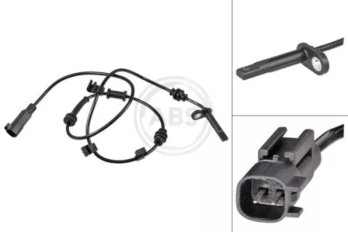 ABS Sensor, wheel speed (31826)