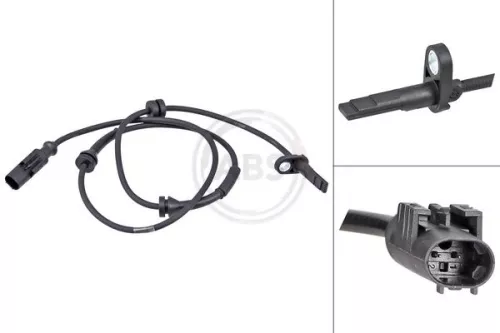 ABS Sensor, wheel speed (31835)