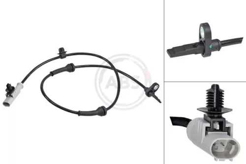 Sensor, wheel speed