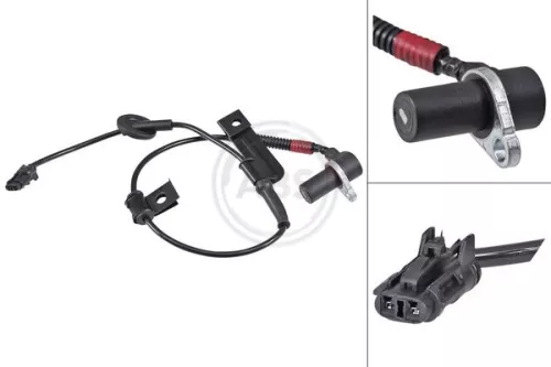 ABS Sensor, wheel speed (31883)