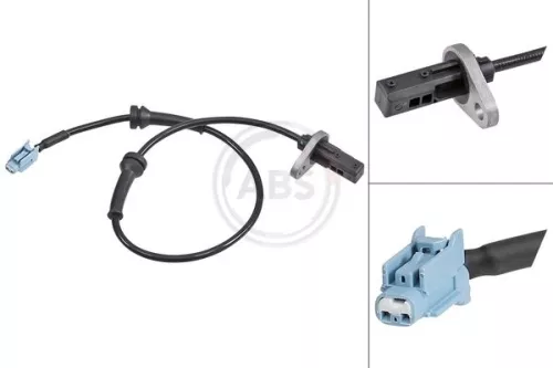 Sensor, wheel speed
