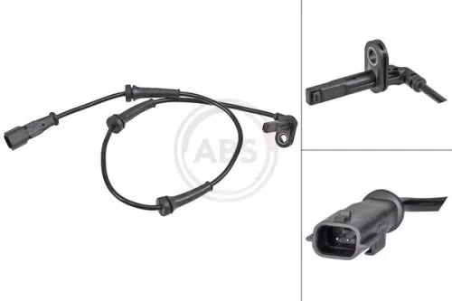Sensor, wheel speed