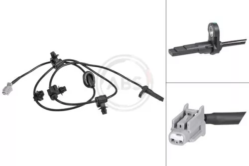 ABS Sensor, wheel speed (31968)