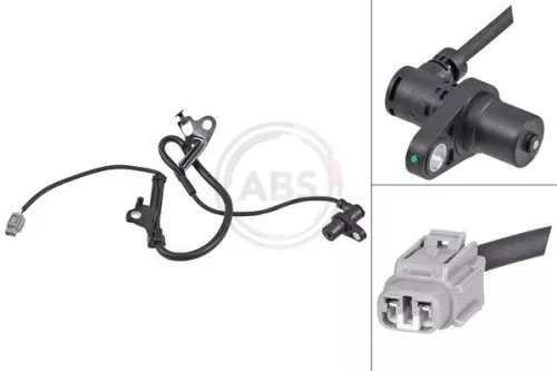 ABS Sensor, wheel speed (31976)