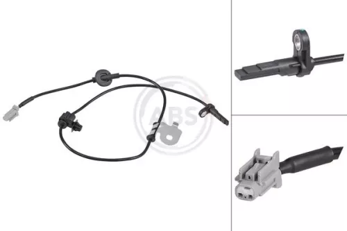 ABS Sensor, wheel speed (31989)