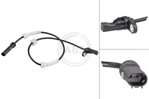 ABS Sensor, wheel speed (31993)