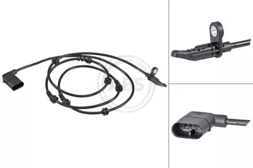 ABS Sensor, wheel speed (31994)