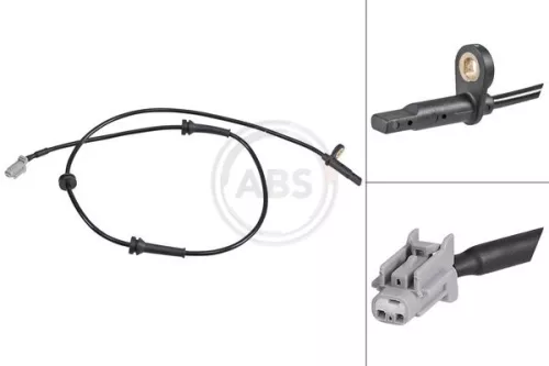 ABS Sensor, wheel speed (31997)