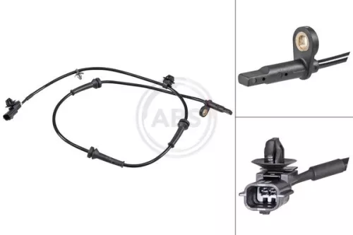 Sensor, wheel speed
