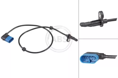 Sensor, wheel speed
