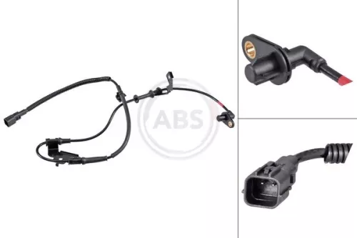 Sensor, wheel speed