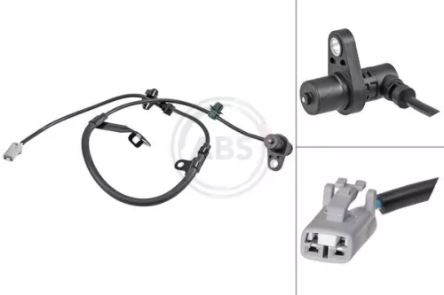 Sensor, wheel speed