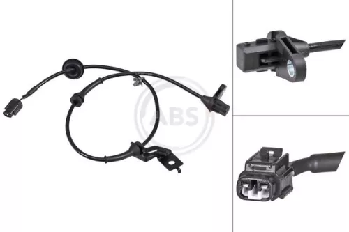 Sensor, wheel speed