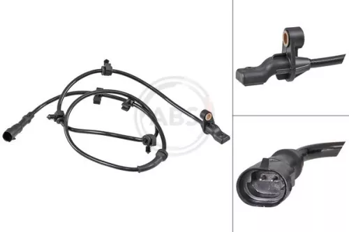 Sensor, wheel speed