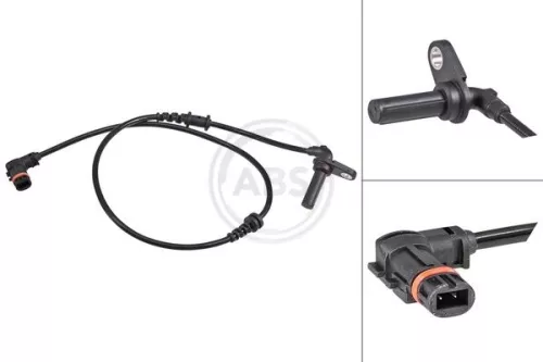 ABS Sensor, wheel speed (32128)
