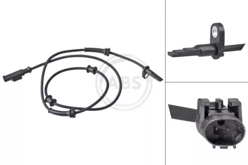 Sensor, wheel speed