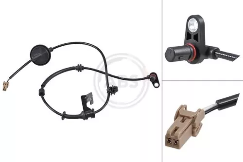 Sensor, wheel speed