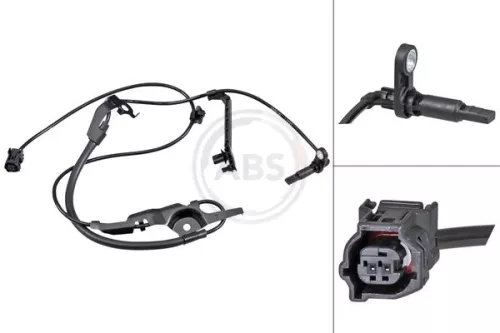 ABS Sensor, wheel speed (33004)