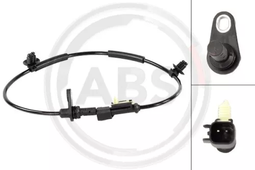 Sensor, wheel speed