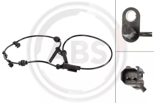 ABS Sensor, wheel speed (33019)