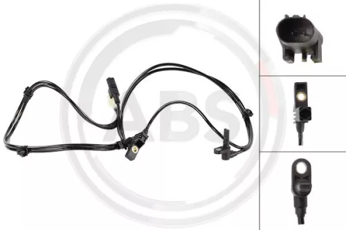 ABS Sensor, wheel speed (33020)