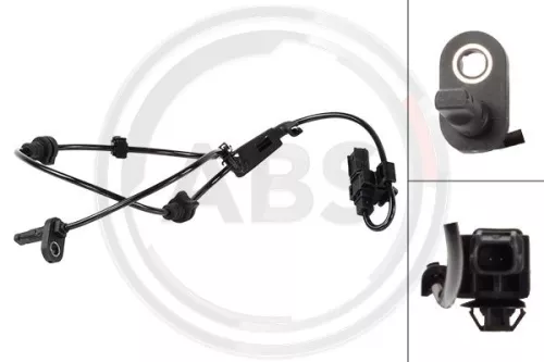 ABS Sensor, wheel speed (33022)