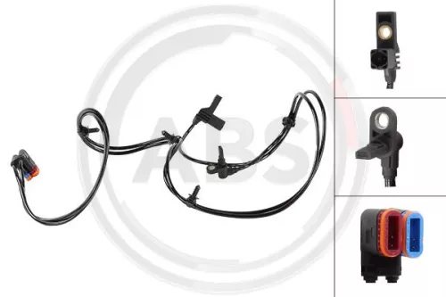 ABS Sensor, wheel speed (33026)