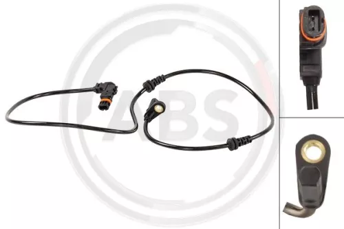 ABS Sensor, wheel speed (33046)