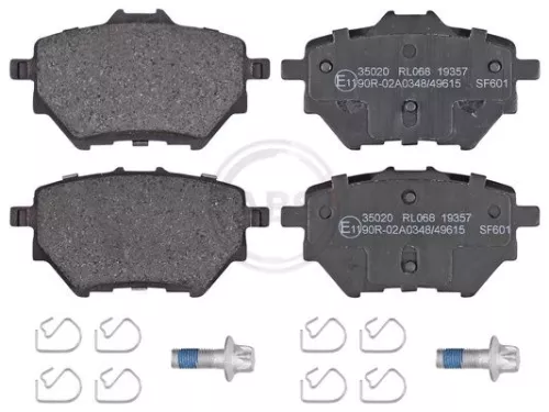 ABS Brake Pad Set, disc brake (35020)