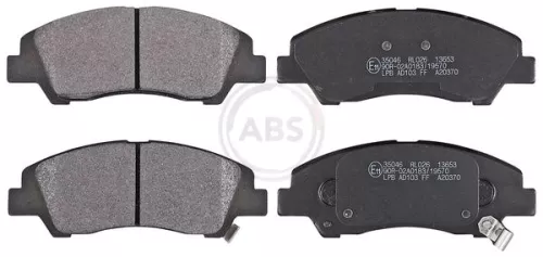 ABS Brake Pad Set, disc brake (35046)