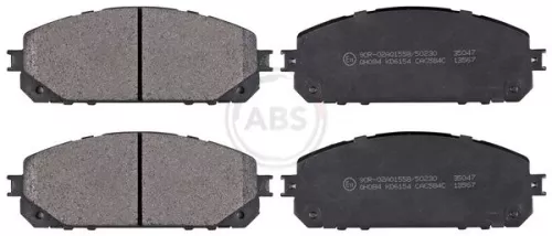 ABS Brake Pad Set, disc brake (35047)