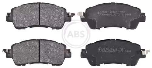 ABS Brake Pad Set, disc brake (35107)