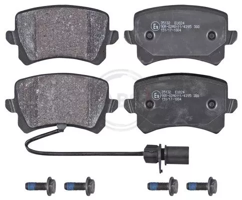 ABS Brake Pad Set, disc brake (35132)