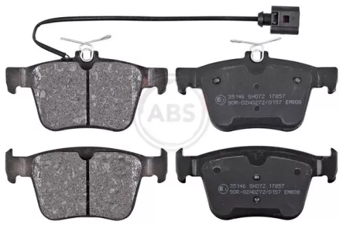 ABS Brake Pad Set, disc brake (35146)