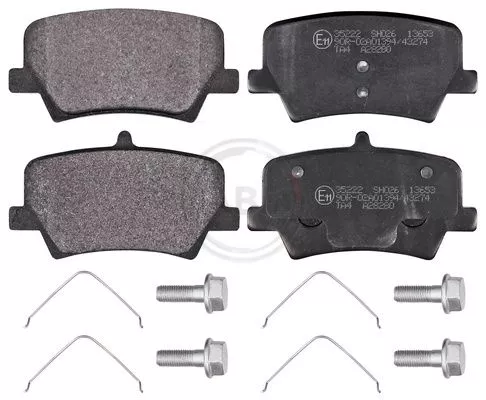ABS Brake Pad Set, disc brake (35222)