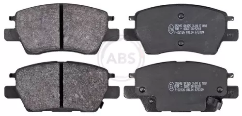 ABS Brake Pad Set, disc brake (35245)