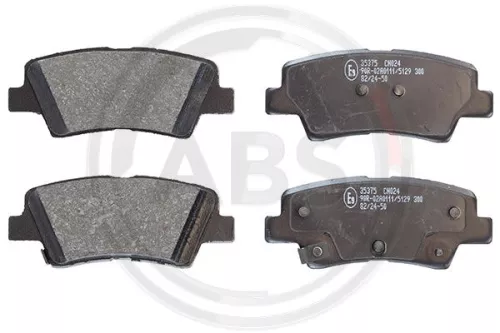 ABS Brake Pad Set, disc brake (35375)