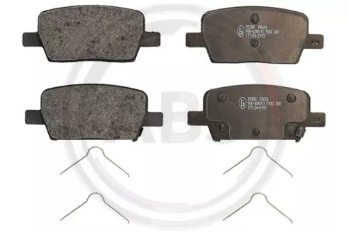 ABS Brake Pad Set, disc brake (35388)