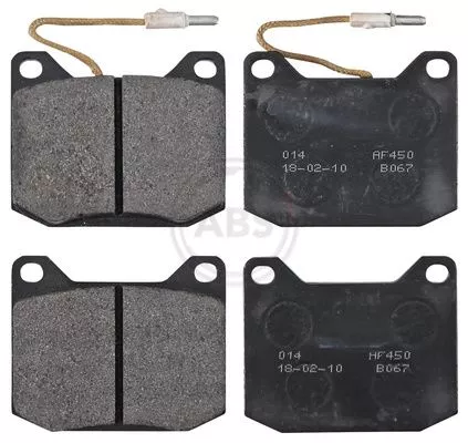ABS Brake Pad Set, disc brake (36043)