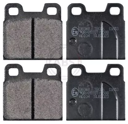 ABS Brake Pad Set, disc brake (36068)