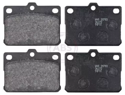 ABS Brake Pad Set, disc brake (36072)