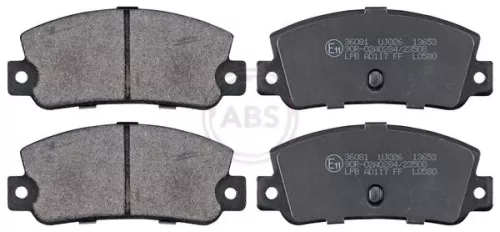 ABS Brake Pad Set, disc brake (36081)