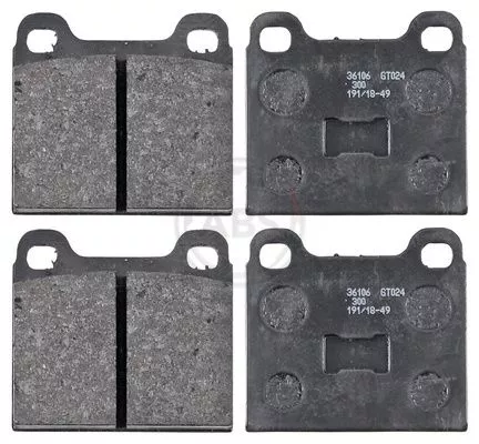 ABS Brake Pad Set, disc brake (36106)