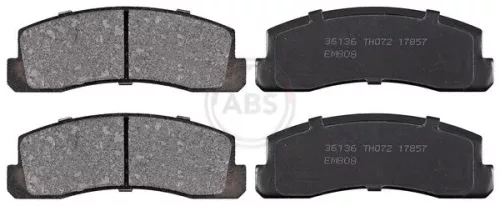 ABS Brake Pad Set, disc brake (36136)