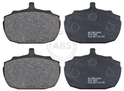 ABS Brake Pad Set, disc brake (36139)