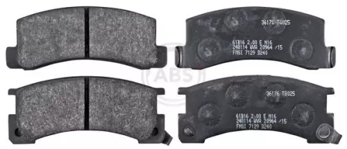 ABS Brake Pad Set, disc brake (36176)