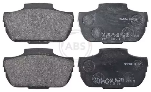 ABS Brake Pad Set, disc brake (36284)