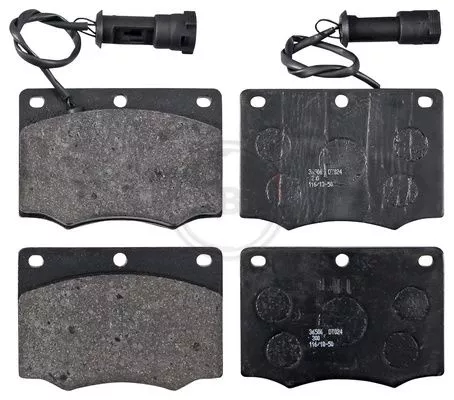ABS Brake Pad Set, disc brake (36506)